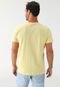 Camiseta Colcci Reta Color Amarela - Marca Colcci