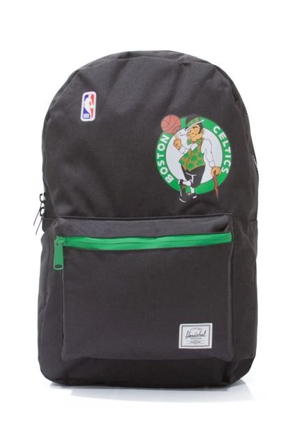 Mochila NBA Collab Herschel Boston Celtics Preta - Marca NBA