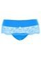 Calcinha Calvin Klein Underwear Caleçon Renda Azul - Marca Calvin Klein Underwear