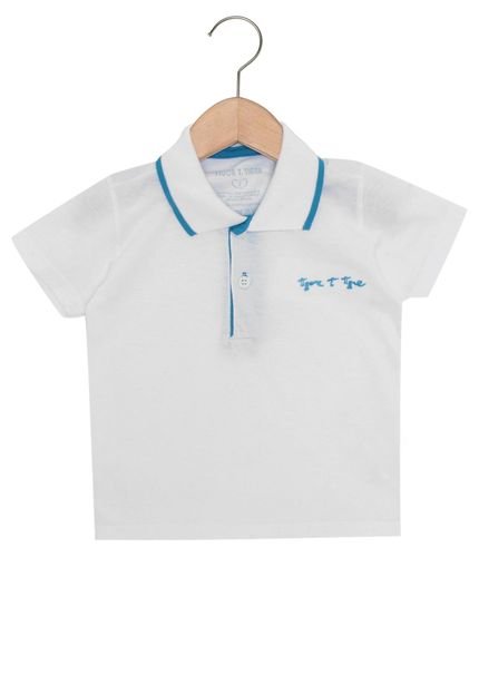 Camisa Polo Tigor T. Tigre Menino Branco - Marca Tigor T. Tigre