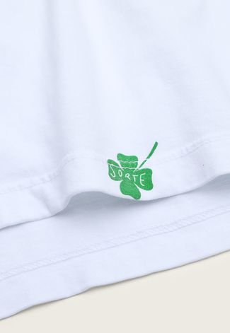 Camiseta Infantil Reserva Mini Trevo Branca