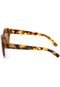 Óculos de Sol Evoke Evk 17 D03 Marrom/Dourado - Marca Evoke