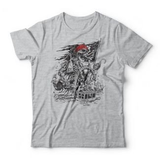 Camiseta Pirate Life - Mescla Cinza