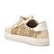 Tenis Via Marte Glam Bege E Dourado  Via Marte Dourado - Marca Via Marte