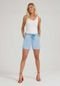 Shorts Sarja Boyfriend com Elastano - Marca Lunender