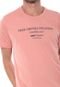 Camiseta Forum Lettering Rosa - Marca Forum