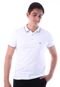 Camisa Polo Slim Meia Malha Com Elastano Branco Traymon CP0715 - Marca Traymon