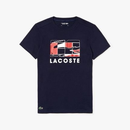 Camiseta Lacoste Sport Azul - Marca Lacoste