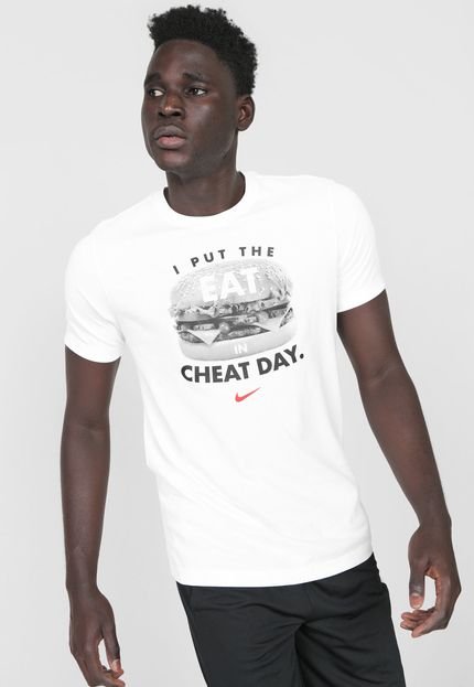 Camiseta Nike  Df Humor Branca - Marca Nike