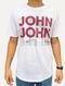 Camiseta John John Masculina Regular Downtown Branca - Marca John John