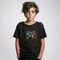 Camiseta Infantil Oversized Preta Estampa Game - Marca CFAstore