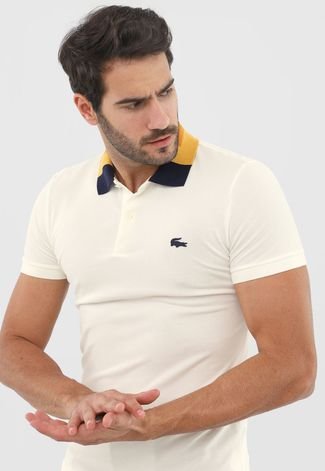 Camisa Polo Slim Logo Off-White - Agora | Dafiti Brasil