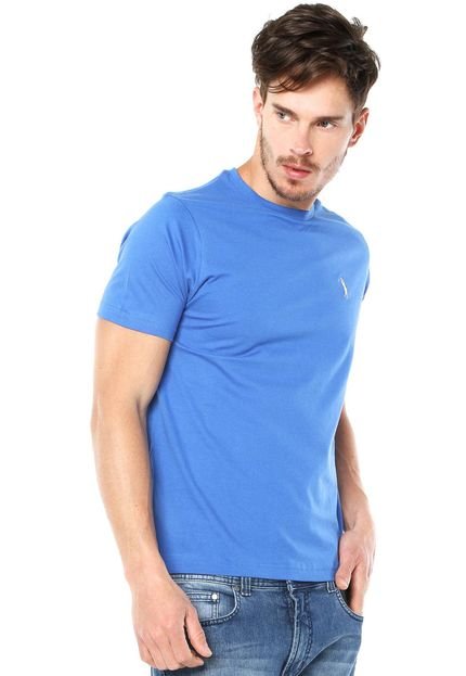 Camiseta Aleatory Simple Azul - Marca Aleatory