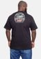 Camiseta HD Masculina Plus Size Surfboard Preta - Marca HD Hawaiian Dreams