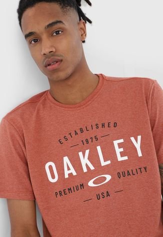 Camiseta Oakley Premium Quality Laranja