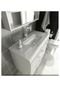 Gabinete para Banheiro 80 cm com 2 Peças Vetro 13 Branco Tomdo - Marca Tomdo