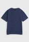 Camiseta Milon Infantil Estampada Azul-Marinho - Marca Milon
