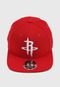 Boné Aberto New Era Houston Rockets NBA Aba Reta Vermelho - Marca New Era