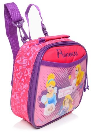 Lancheira Infantil Dermiwil Soft Dreams Pink Princesas
