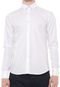 Camisa Calvin Klein Slim Listras Branca - Marca Calvin Klein