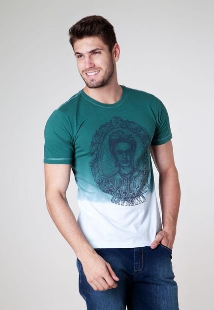 Camiseta Cavalera Indie Frida Riscos Verde - Marca Cavalera