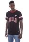 Camiseta NBA Estampada Chicago Bulls Casual Preta - Marca NBA