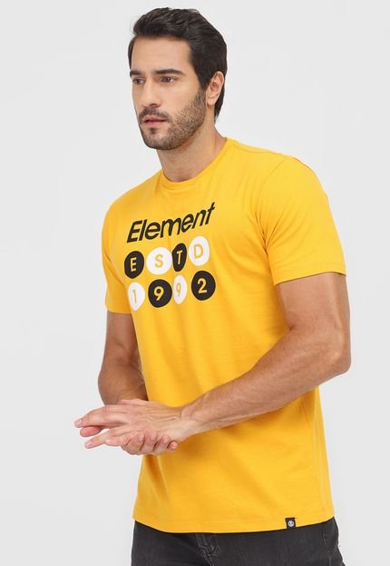 Camiseta Element Hops Amarela - Marca Element