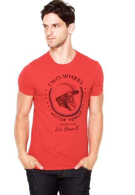 Camiseta Ellus Wheel Vermelha - Marca Ellus
