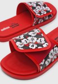 Rasteira Melissa Brave   Mickey Mouse Vermelha - Marca Melissa