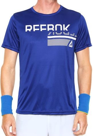 Camiseta Reebok Wor Tech Graphic Azul