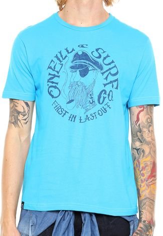 Camiseta O'Neill Estampada Azul