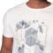 Camiseta Masculina Dixie Estampa Geométrica Off White - Marca Dixie