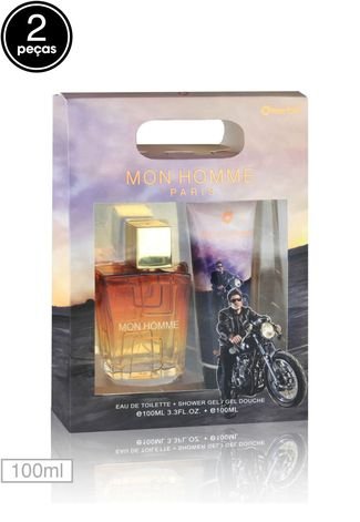 Kit Perfume Mon Homme Paris Coscentra 100ml