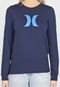 Camiseta Hurley Icon Logo Azul-Marinho - Marca Hurley