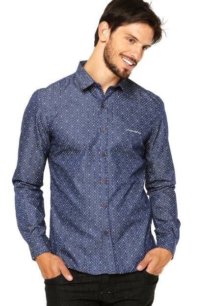 Camisa Casual Ellus 2ND Floor Azul - Marca 2ND Floor