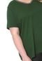 Blusa Cativa Plus Renda Verde - Marca Cativa Plus