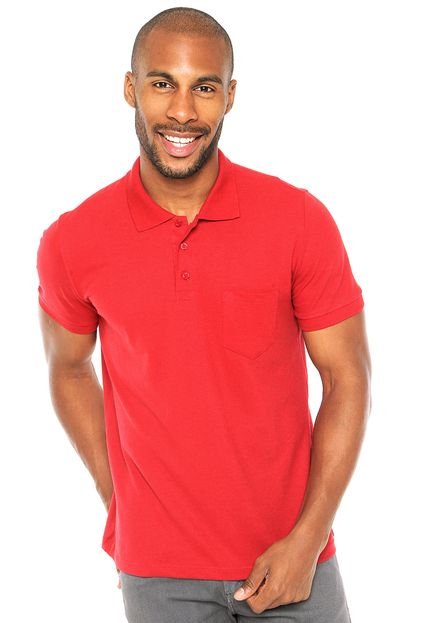 Camisa Polo Kohmar Bolso Vermelha - Marca Kohmar