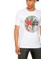 Camiseta Reef Circle Flower Branco - Marca Reef