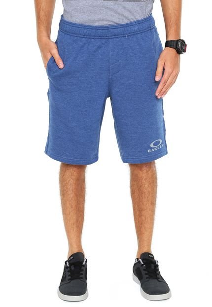 Short Oakley Logo Fleece Azul - Marca Oakley