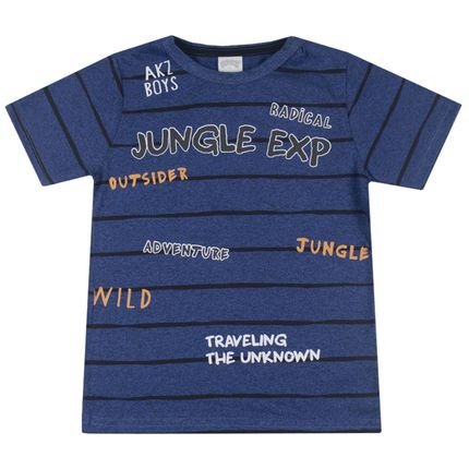 Camiseta Infantil Menino Jungle Exp Alakazoo - Marca Alakazoo