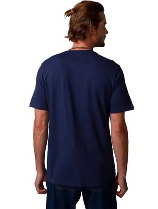 Camiseta Von der Volke Masculina Origineel Cycling Azul Marinho