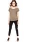 Blusa Malwee Slim Marrom - Marca Malwee