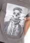 Camiseta Ellus 2ND Floor Skull Cinza - Marca 2ND Floor