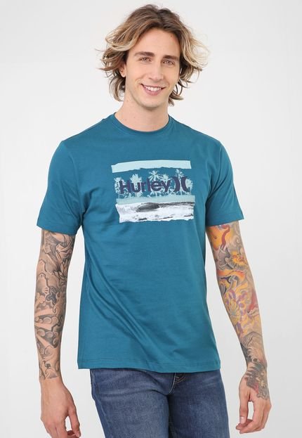 Camiseta Hurley Pool Side Verde - Marca Hurley