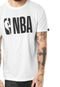 Camiseta New Era Nba Logo Off-white - Marca New Era