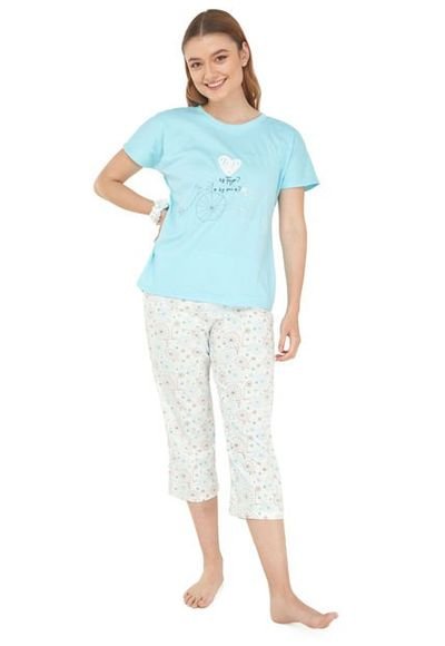 Pijama Capri Mujer Verde Agua Santana Compra Ahora Dafiti Colombia