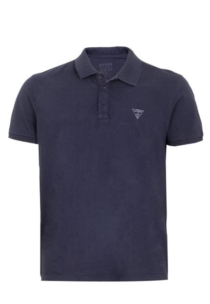 Camisa Polo GUESS Simple Azul - Marca Guess