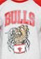 Camiseta New Era Hand Lls Chicago Bulls Cinza - Marca New Era