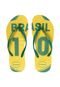 Sandália Havaianas Slim Teams Cf Brasil Amarelo - Marca Havaianas