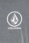 Camiseta Volcom Especial Circle Stoned Cinza - Marca Volcom